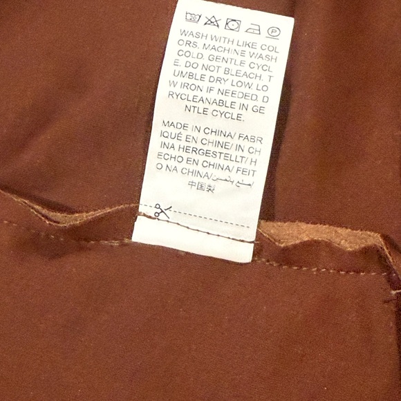 Composition/Zusamme Fringed Suede Sleeveless Vest in Cognac Brown - Picture 8 of 11